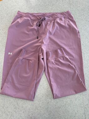 Under Armour women’s XL Mauve/Pink Track Pants Joggers